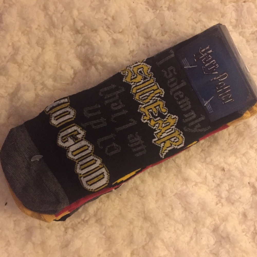 5-pack of Harry Potter Ankle Socks NWT
